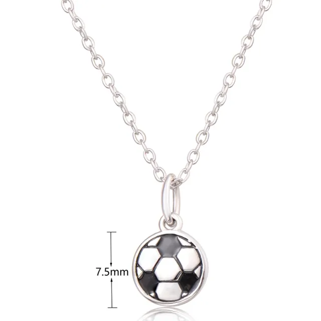 Fotball emaljesmykke